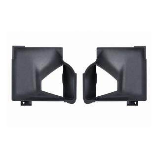 Side radiator air deflector