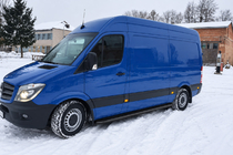 Volkswagen Crafter 2006-2016 Side steps Premium Black (2 pcs, stainless steel) photo 2