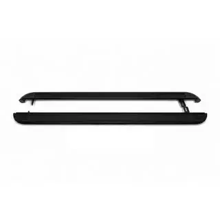 Side steps Premium Black (2 pcs, stainless steel) photo 2