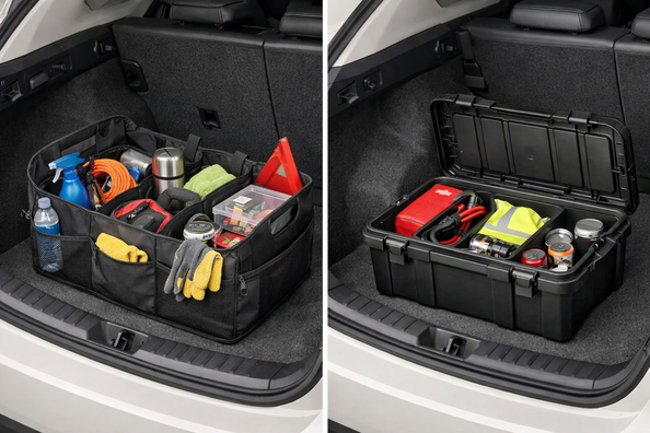 Organizer bag or hard trunk box: which is more practical Photo 1