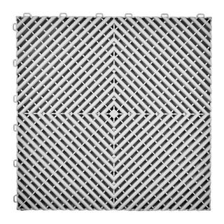 Modular tile P/P (40x40x1.8 cm, grey)