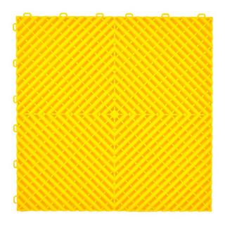 Modular tile P/P (40×40×1.8 cm, yellow)