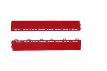 Mounting bar for grille mesh P/P (40x6x1.8 cm, red) photo 1