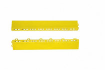 Mounting rail for grille mesh P/P (40x6x1.8 cm, yellow) photo 1