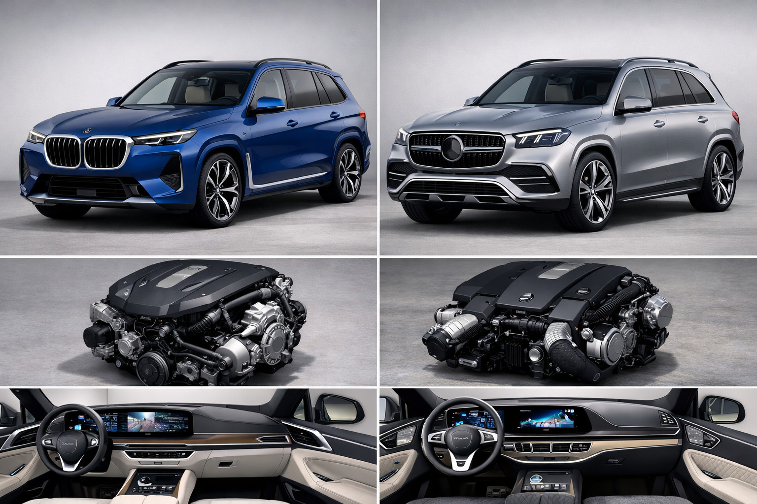 BMW X7 2027 vs Mercedes-Benz GLS 2027: price, engines, interior and what’s better