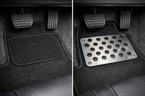 EVA or aluminum heel pad: which is more practical for driver mats Photo 1