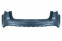 Mercedes GLS X167 2019- Rear bumper with AMG diffuser photo 1