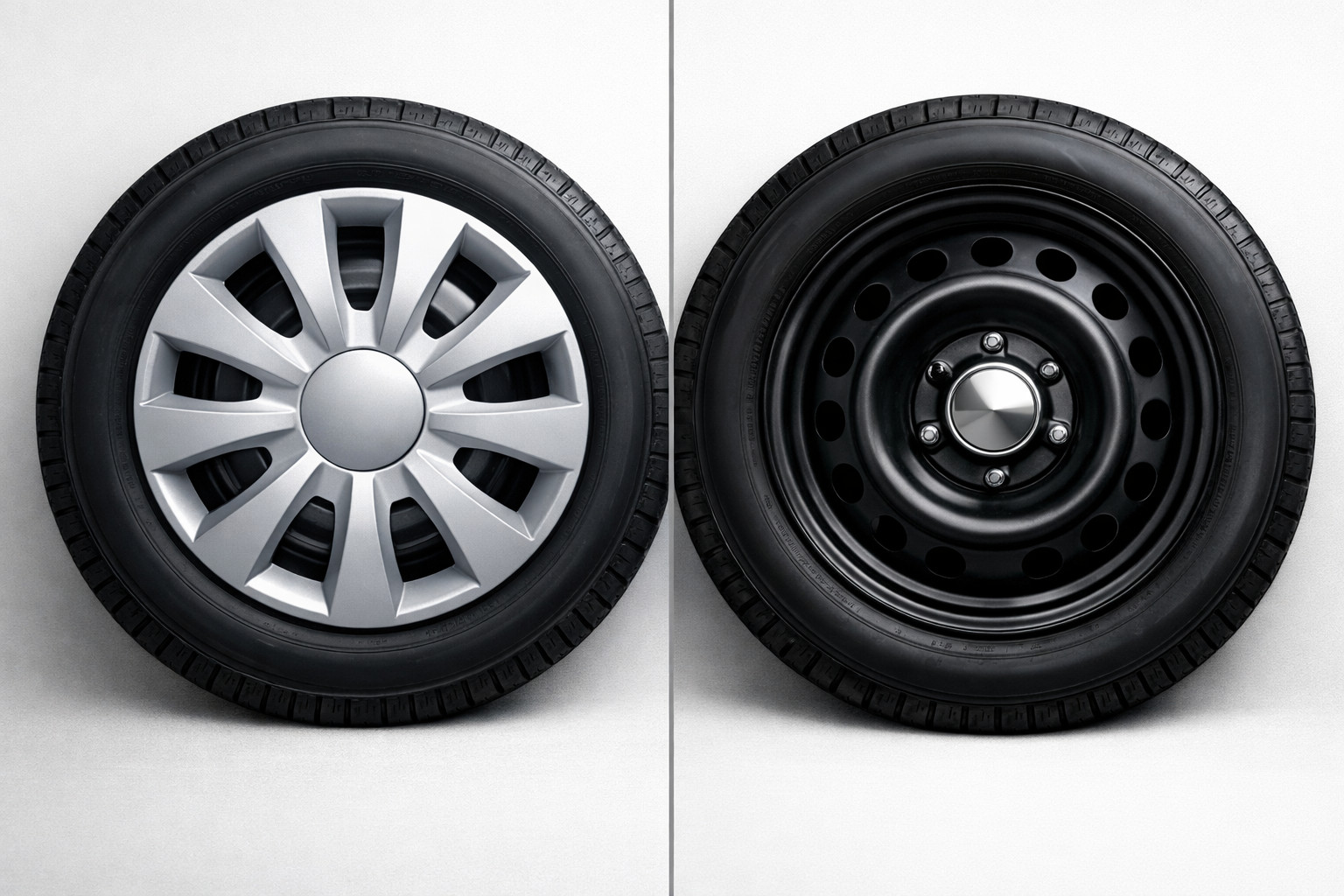 What to choose for steel wheels: hubcaps or wheel center caps
