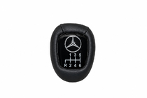 Mercedes E-class W124 1984–1997 Gear Shift Knob V3 (6-Speed, Leather) photo 2