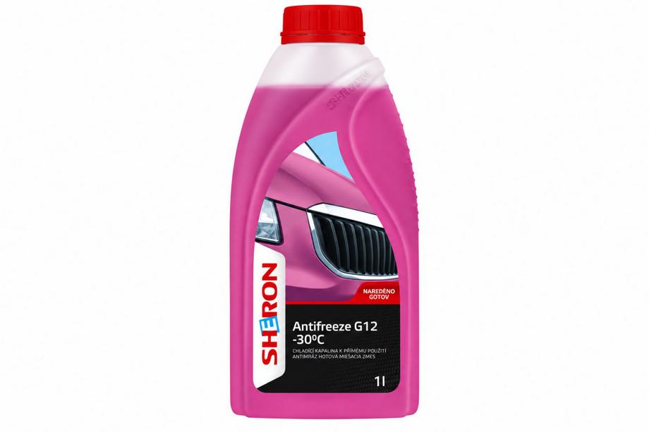 Antifreeze G12 -30°C pink 1 L SHERON Image
