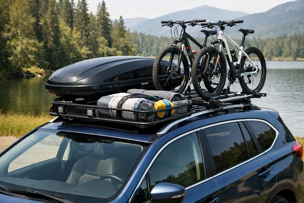 Starter kit for cars with integrated roof rails: what to pack on the roof for vacation
