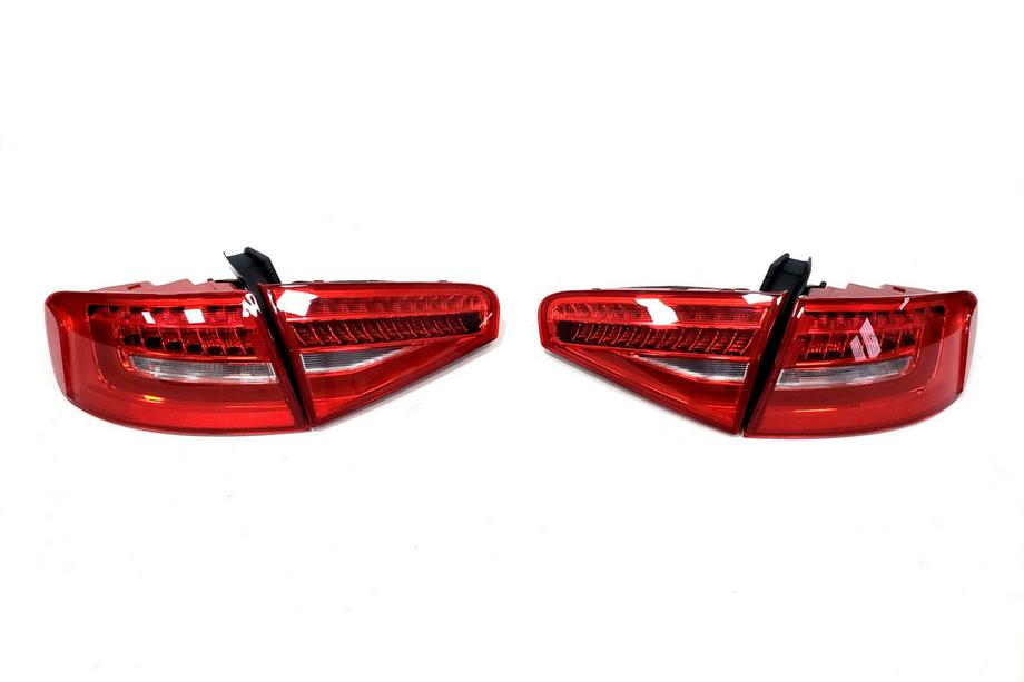Audi A4 B9 2015-2024 RS4-Style Tail Lights (2015-2019) Image