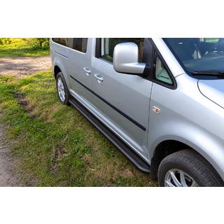 Side steps Premium Black (2 pcs, stainless steel) photo 1