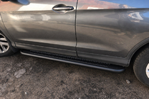 Honda CRV 2012-2016 Side steps KB001 Black (stainless steel) photo 3