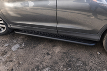 Honda CRV 2012-2016 Side steps KB001 Black (stainless steel) photo 1