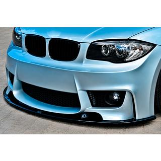 DPT front lip spoiler (for 1M E87, 2004-2008, gloss black) BMW 1 Series E81/E82/E87/E88 2004-2011 photo 1