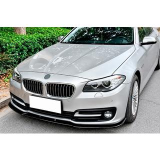 Front lip spoiler DPT (Base, F10, 2014-2017, gloss black) photo 1