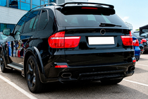 BMW X5 E70 2007-2013 DPT M-Style Spoiler (Gloss Black) photo 1