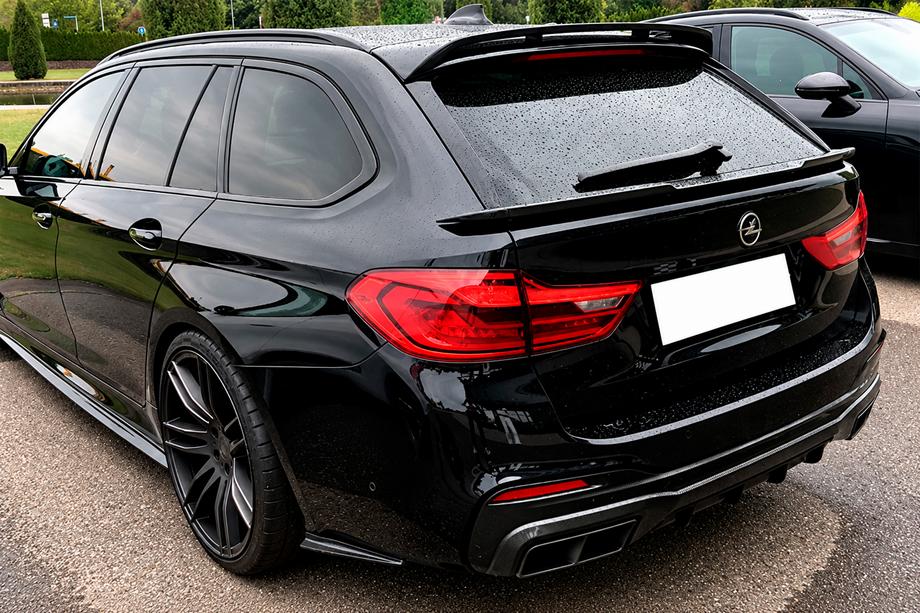 BMW 5 Series G30/G31 2017–2023 DPT Spoiler (for G31, gloss black) Image