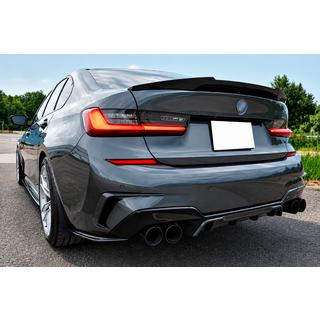 Rear FLAP add-ons DPT (for G20, gloss black) BMW 3 Series G20/G21 2018- photo 1