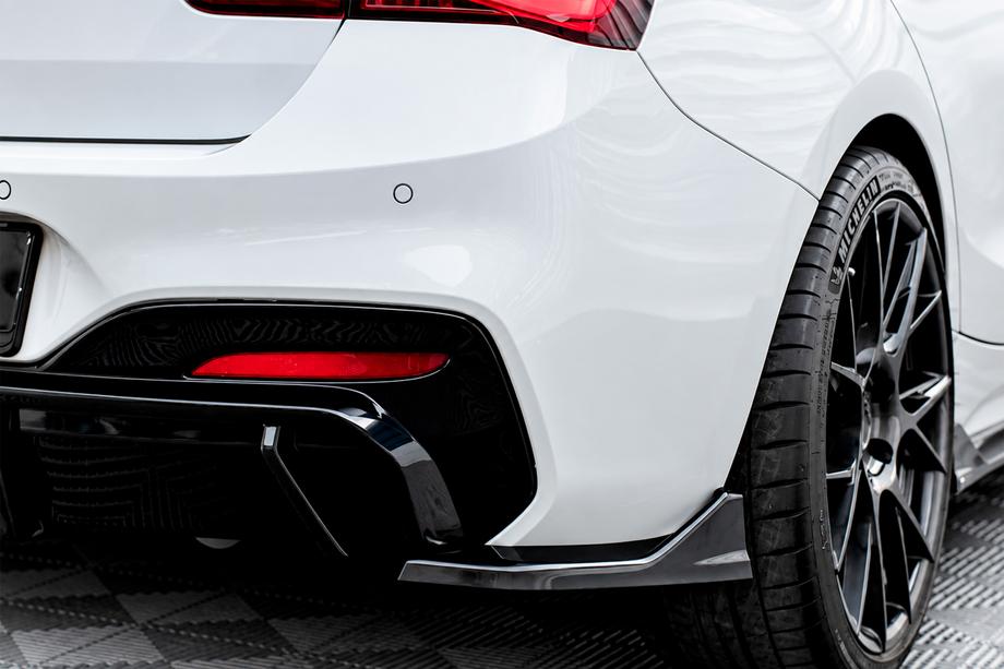 BMW 1 Series F20/F21 2011-2019 DPT Rear FLAP Extensions (for F20, gloss black) Image