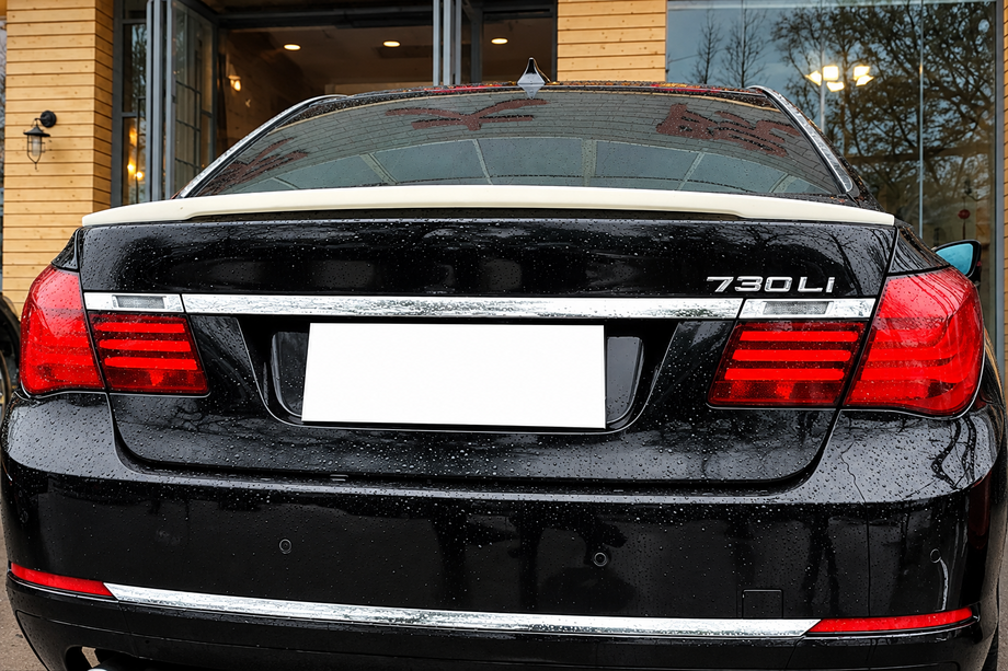 BMW 7 Series F01/F02 2008-2015 DPT Spoiler (Gloss Black) Image