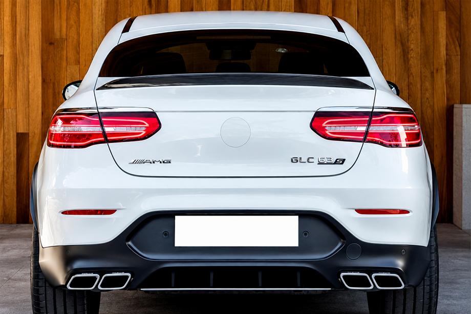 Mercedes GLC X253 2015-2022 DPT Spoiler (Gloss Black) Image