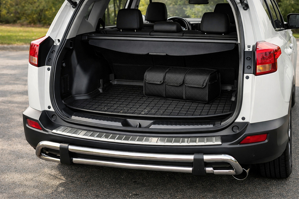 What to fit on Toyota RAV4 2013–2018 for the trunk and rear bumper protection Photo 1