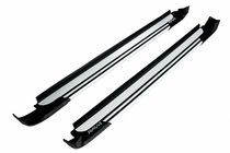 Toyota Rav 4 2013-2018 OEM V4 Silver Side Steps (2016-2018, 2 pcs, aluminum) photo 15