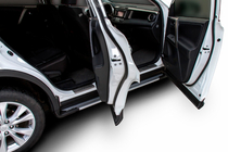 Toyota Rav 4 2013-2018 OEM V4 Silver Side Steps (2016-2018, 2 pcs, aluminum) photo 6