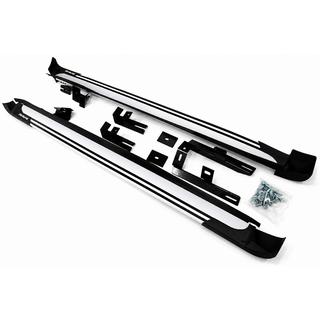 OEM V4 Silver Side Steps (2016-2018, 2 pcs, aluminum) photo 3