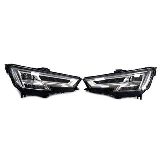 Front LED headlights (2015-2020, Xenon to LED, 2 pcs) Audi A4 B9 2015-2024