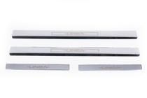 Fiat Linea 2006-2018 Door Sill Protectors Carmos V1 (4 pcs, Stainless Steel) photo 4