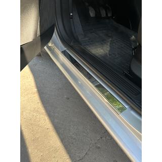 Door Sill Protectors Carmos V1 (4 pcs, Stainless Steel)