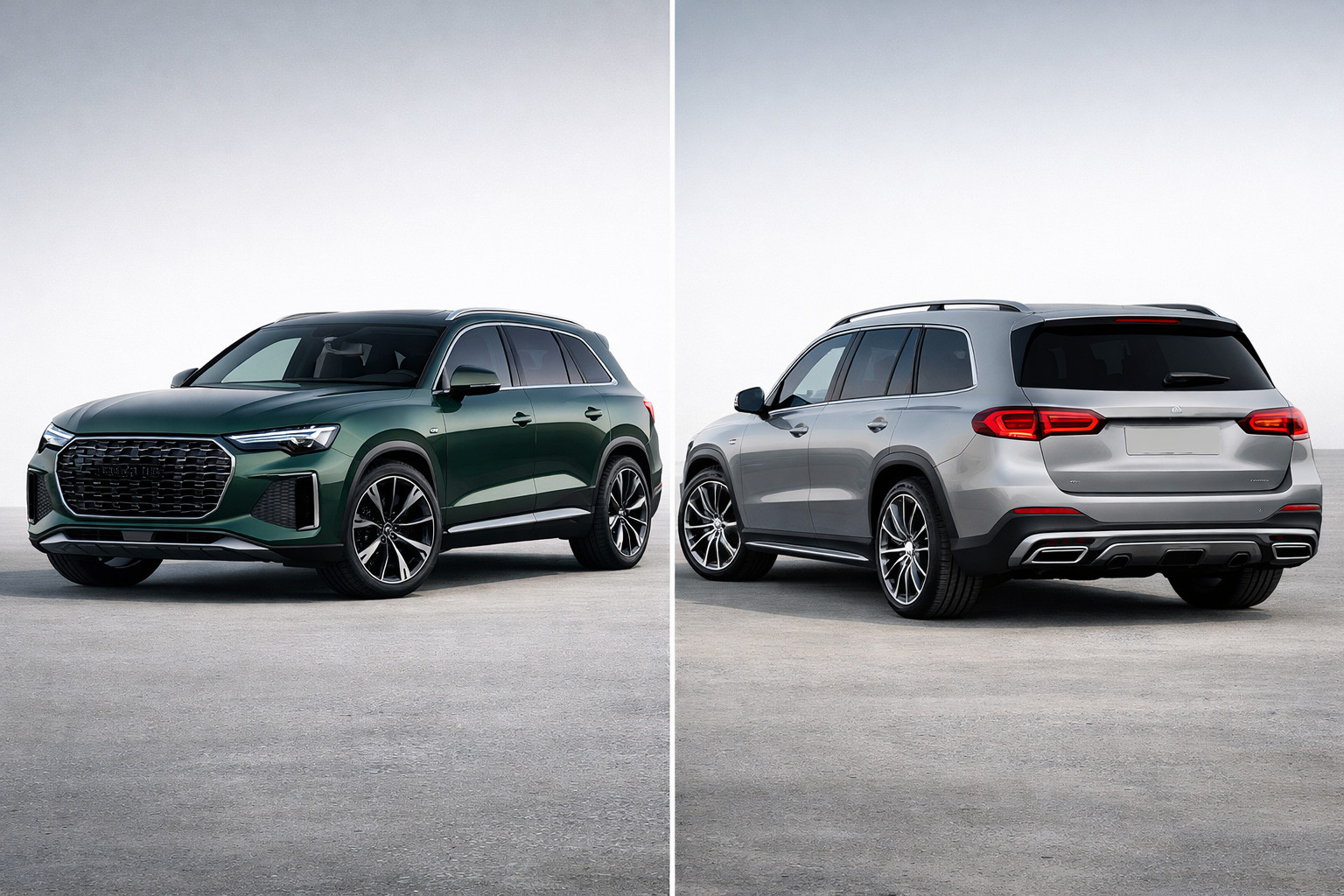 Audi Q9 2027 vs Mercedes-Benz GLS 2027: price, engines, specs and which is better