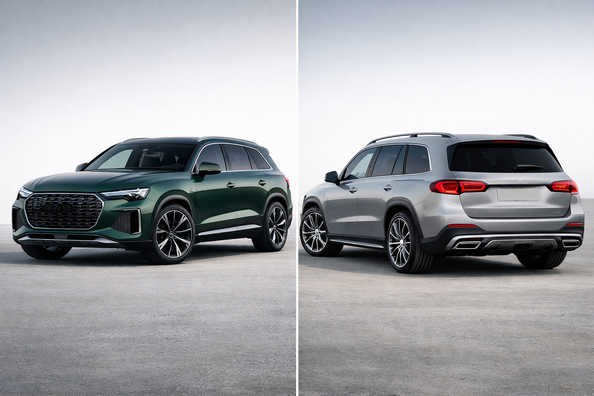 Audi Q9 2027 vs Mercedes-Benz GLS 2027: price, engines, specs and which is better