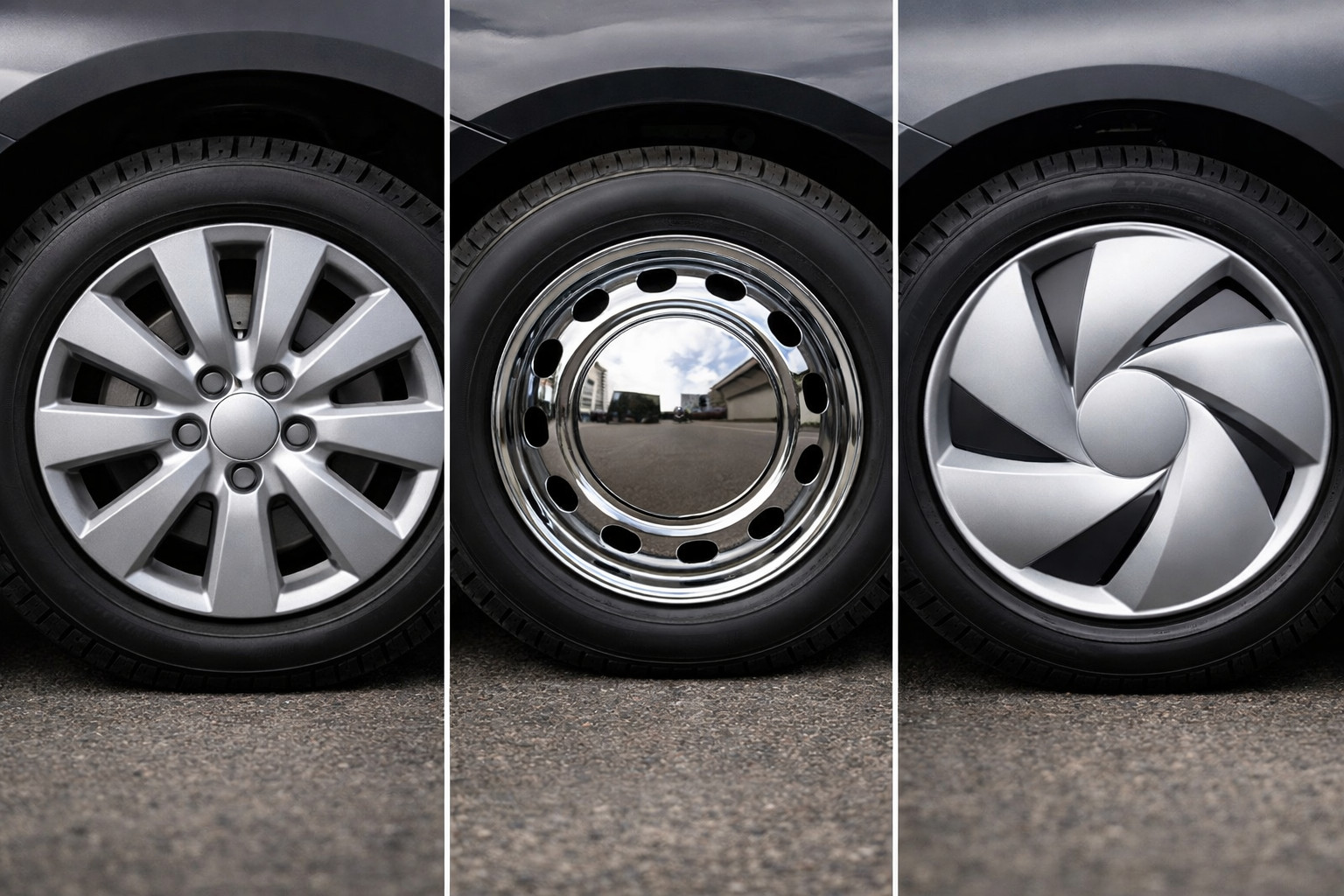 How to choose wheel covers: plastic, stainless or aerodynamic?
