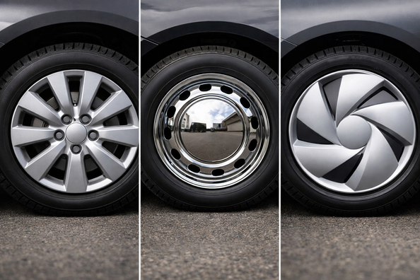 How to choose wheel covers: plastic, stainless or aerodynamic?