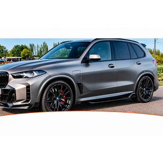 Side skirt extensions DPT (2023+, Gloss Black) BMW X5 G05 2019–2026 photo 1