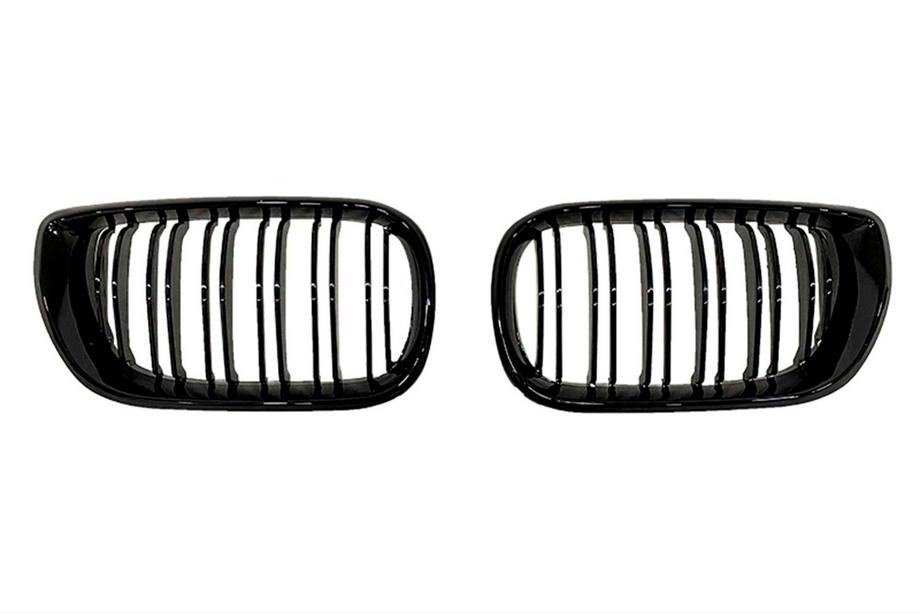 BMW 3 Series E46 1998-2006 Kidney grilles M-Look DPT (1997-2001, gloss black) Image