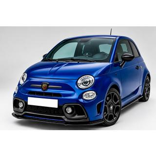 Front Lip Spoiler DPT (for Abarth, Gloss Black) Fiat 500/500L 2013-2022