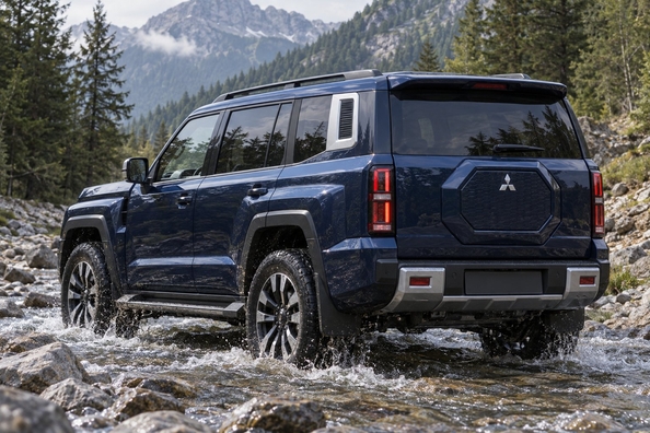 New Mitsubishi Pajero 2026: body-on-frame SUV with Super Select 4WD-II Photo 2