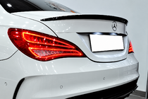 Mercedes CLA C117 2013-2019 DPT Spoiler (Gloss Black) photo 1