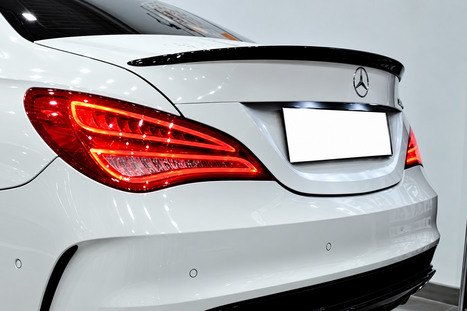 Mercedes CLA C117 2013-2019 DPT Spoiler (Gloss Black) Image