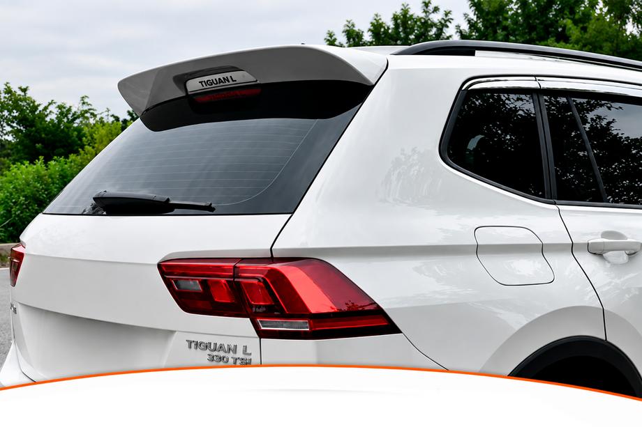 Volkswagen Tiguan 2016-2023 DPT Spoiler (2016-2020, Gloss Black) Image