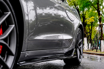 Tesla Model 3 2017- Turbo Door Sill Covers (for 2017-2023) photo 1