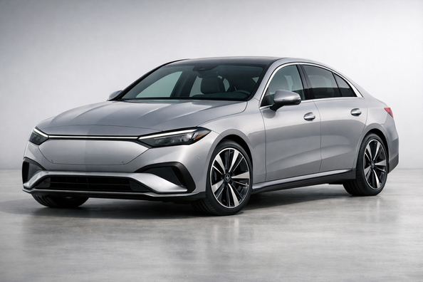 Mercedes-Benz C-Class EQ 2027: first look at the electric BMW i3 rival