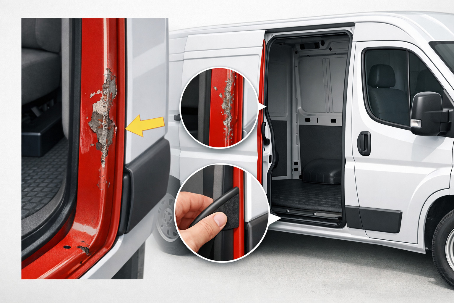 Why a van’s sliding-door edge gets damaged fast—and how to protect it