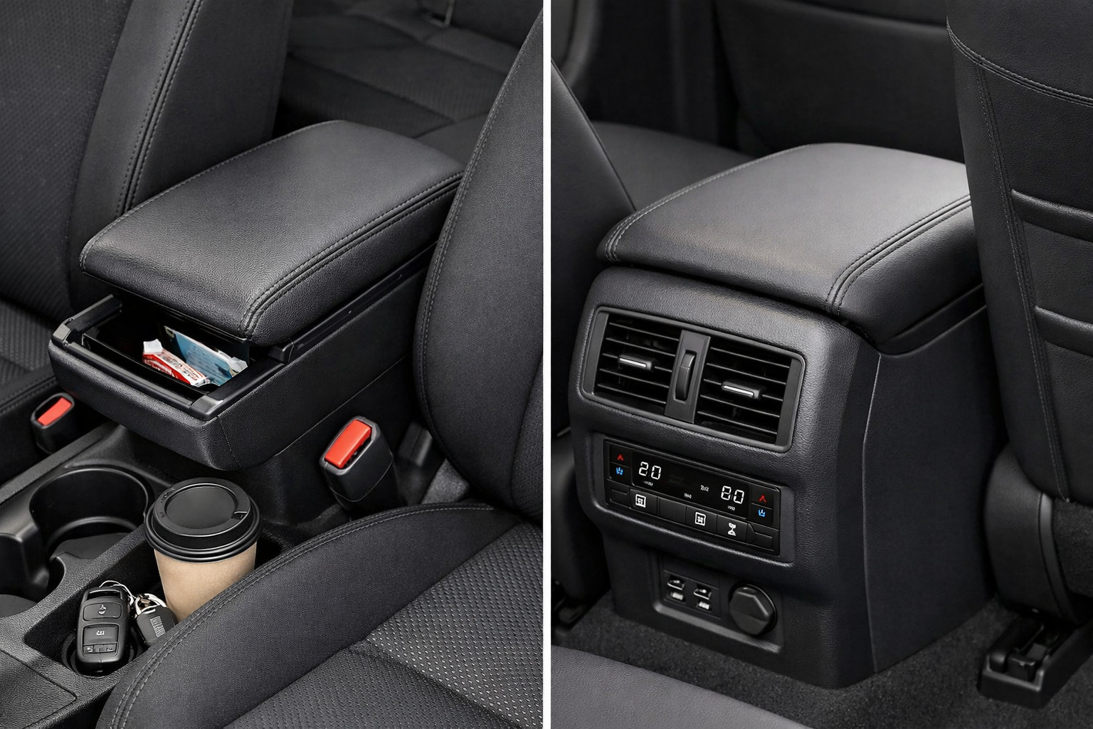 Universal armrest or ventilated armrest: which to choose for daily driving