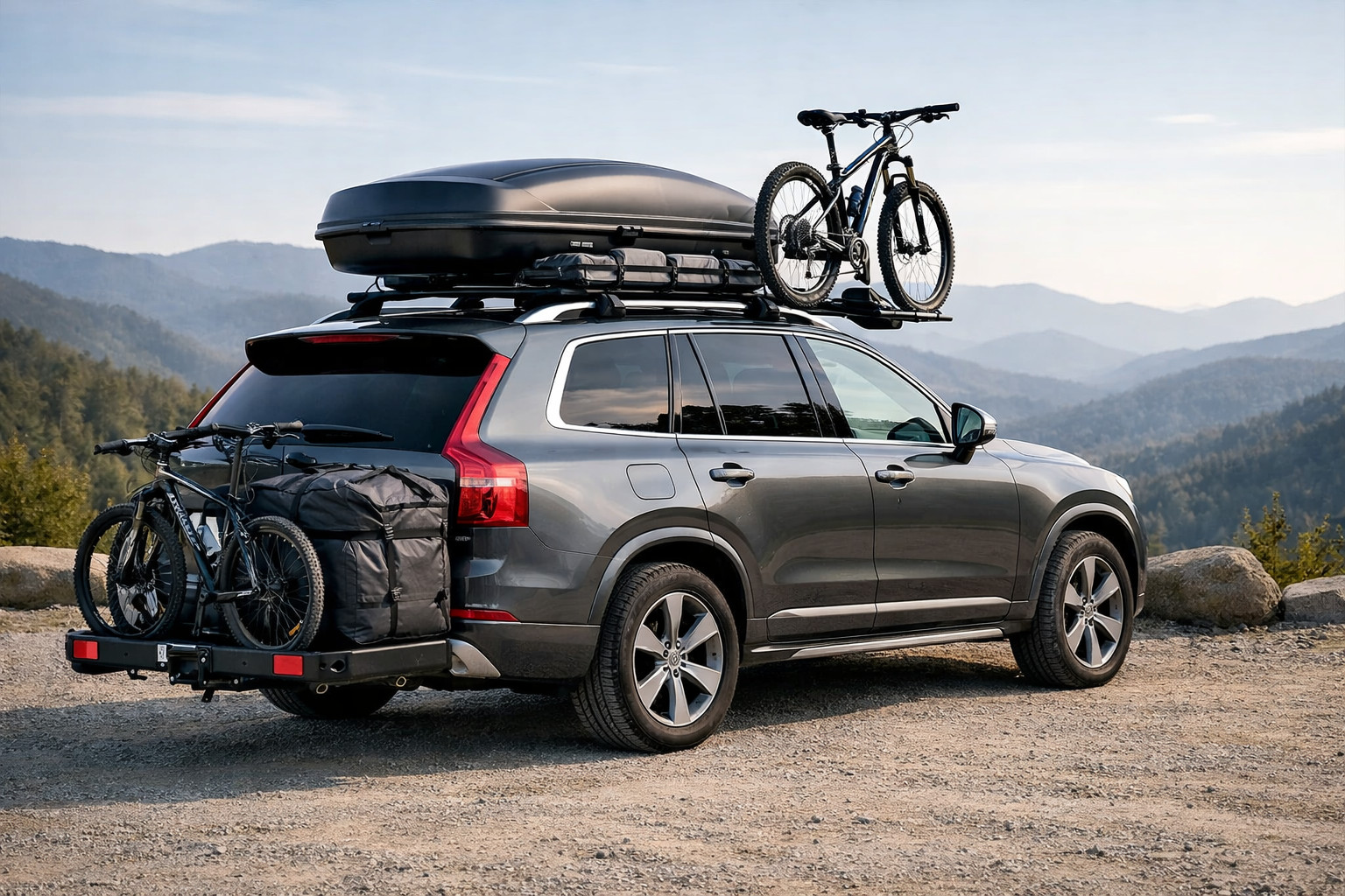 What to fit on a Volvo XC90 for roof cargo and long trips
